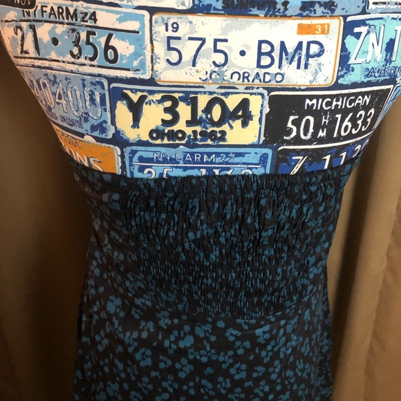 Romy Strapless Flower Petal Dress - Picture 7 of 11